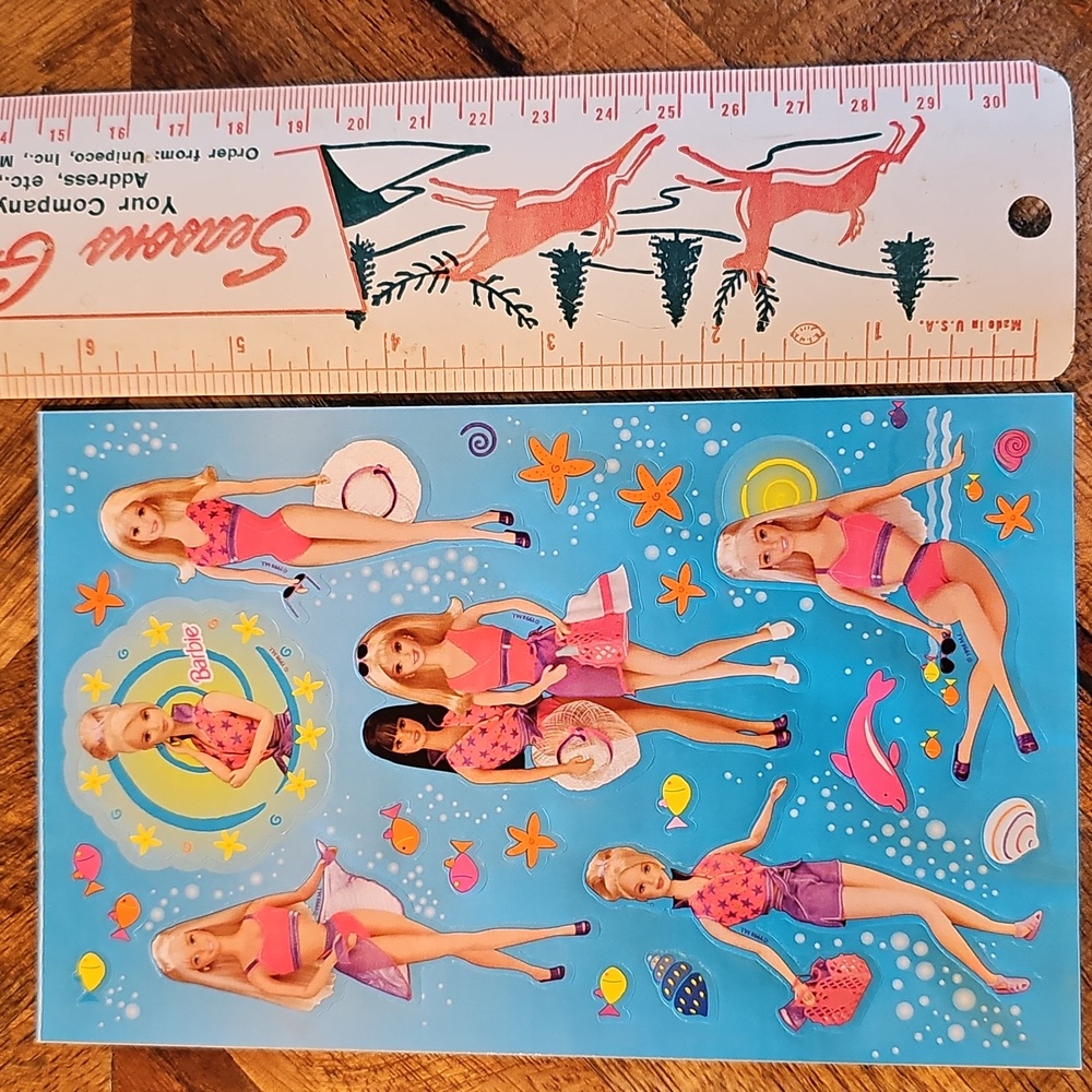 Sandylion Barbie Sticker Sheet